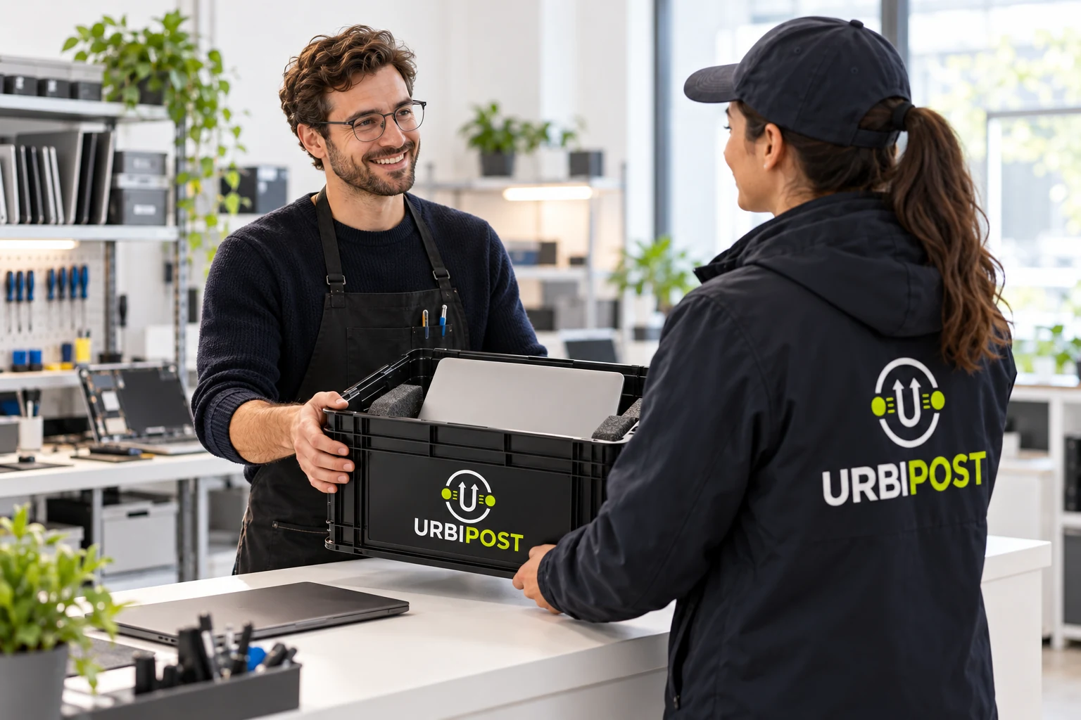 Acheminement d’un ordinateur vers un réparateur